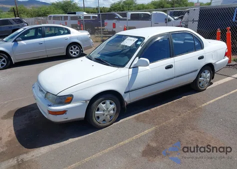 1996 Toyota Corolla Dx z USA, uszkodzony, nr VIN JT2BB02E8T0109749